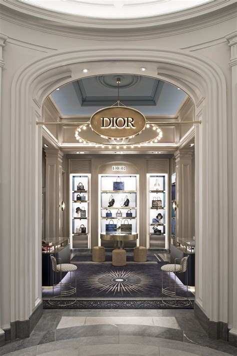 dior store at the exchange.